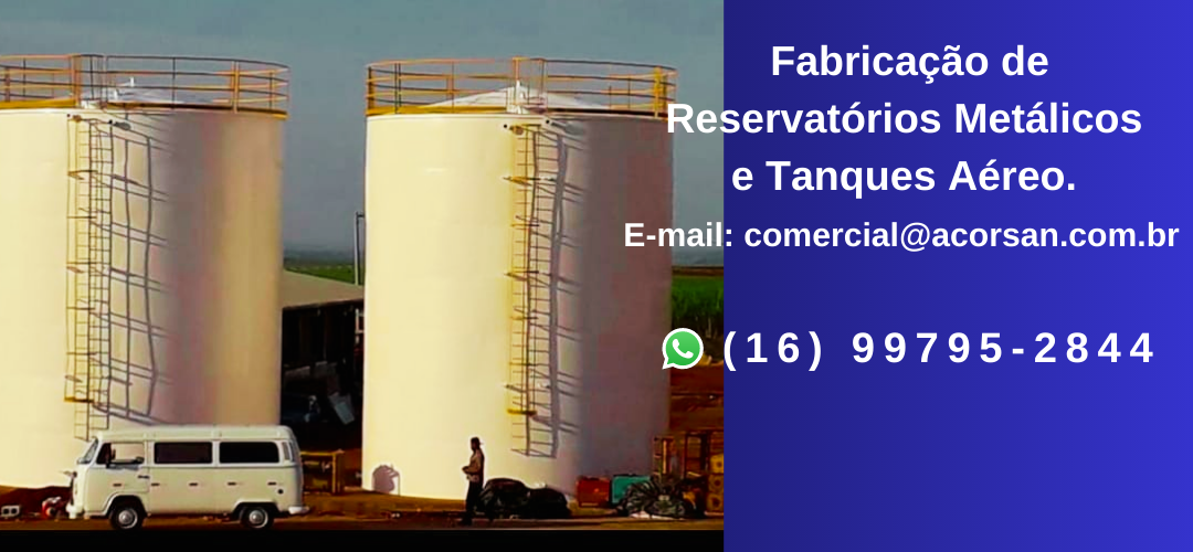 12 RESERVATÓRIO METÁLICO DE ALTA CAPACIDADE MONTADO IN LOCO